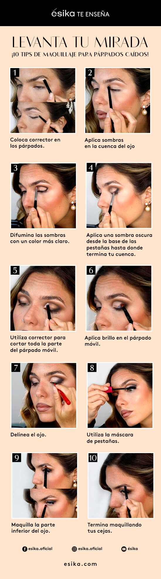 10 tips maquillaje caídos - ésika