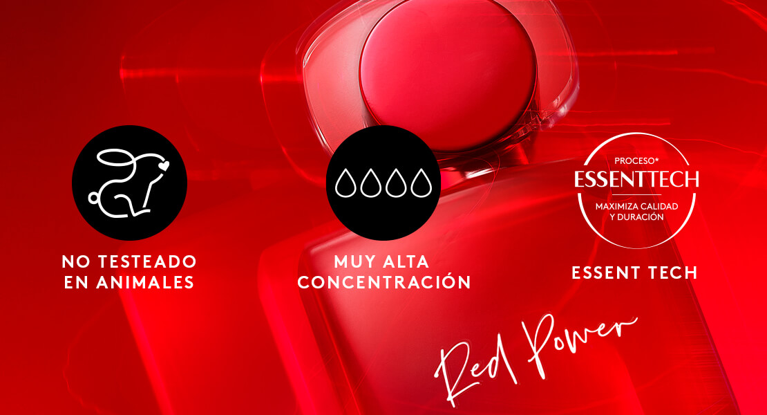 Nuevo Perfume de mujer Red Power